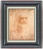 Self Portrait by Leonardo da Vinci (classic print)