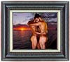 Holding At Sunset (classic male art print)