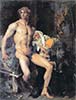 Achilles et Priam (classic male art print)