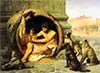 Diogenes by Jean Leon Gerome (classic art print)