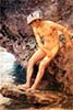 Hermes by Henry Scott Tuke (classic male art print)