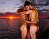 Holding At Sunset (classic male art print)
