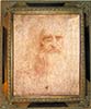 Self Portrait by Leonardo da Vinci (classic print)