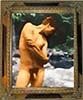 Natural Thinker (Original male nude canvas print)