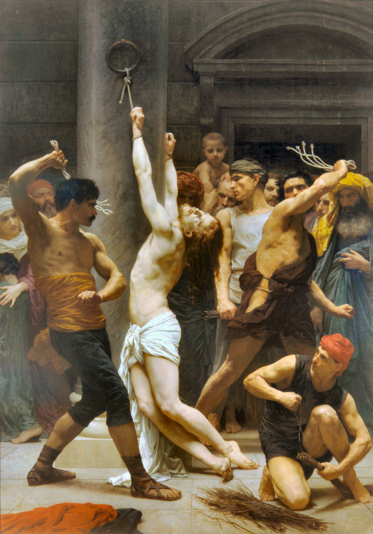 Flagellation de Notre Seigneur (religious art print)