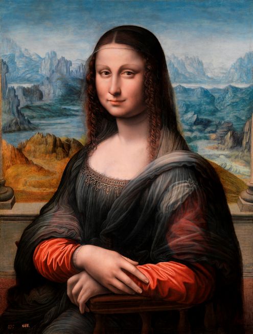 El Prado La Gioconda Renaissance Copy of The Mona Lisa Restored